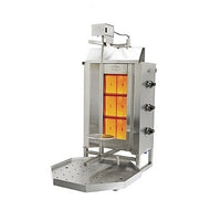 Ozti Doner/Shawarma/Gyro Machine 3 Burner Natural Gas 3GD | SKU: BRN-3GD