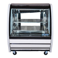 40" Pro-Kold Deli Case White 14 Cu.Ft - DDC-40W | SKU: PDC-DDC-40W