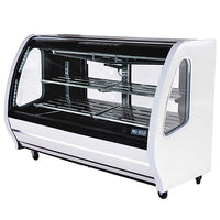 74'' Pro-Kold Deli & Merchandise Display Case White 28 Cu.Ft - DDC-80W | SKU: DSP-DDC-80W