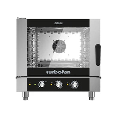 Turbofan 31.9" Full Size 5 Tray Manual / Electric Combi Oven EC40M5 | SKU: OVN-EC40M5