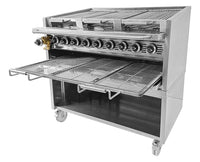 Sinco Signature 45'' Convertible Gas Kebab Grill SC-8 | SKU: SSC-SC-8