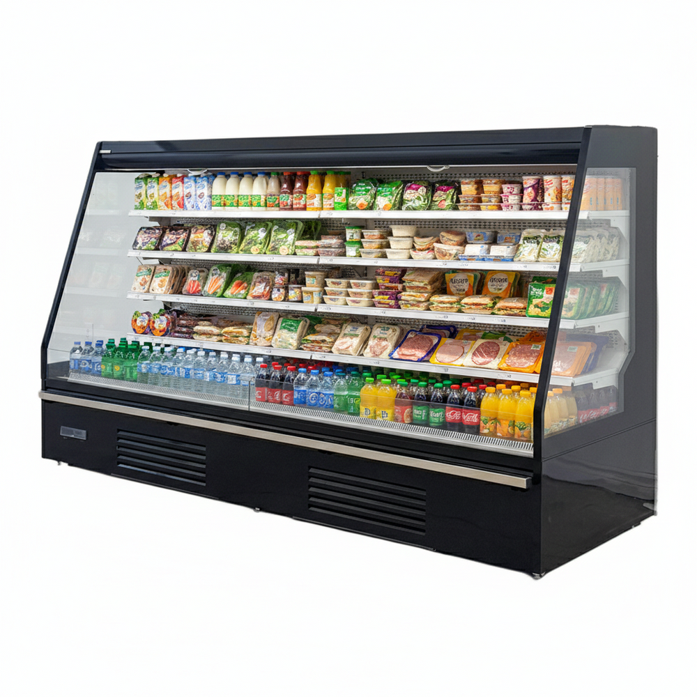 Alaska-Line 102'' Low-Profile Open Air Merchandiser Display Cooler – HIT-602 | SKU: CLR-HIT-602