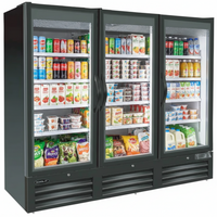 Kool-It Triple Door Merchandiser Cooler KGR-78BB | SKU: CLR-KGR-78