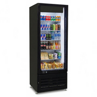 QBD 24.8" Single Glass Door Cooler WC20-HC | SKU: CLR-WC20-HC