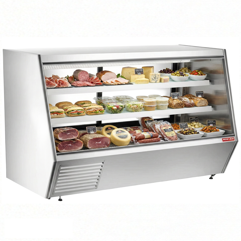 New Air 84″ Meat Deli Display Showcase NDDC-84-GC | SKU: DSP-NDDC-84-GC