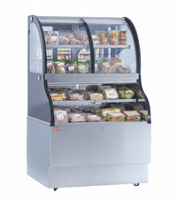 New Air 36″ Floor Dual Service Open Merchandiser NCC-36-SS | SKU: NAF-NOM-28-LBC