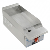 Sierra 12" Manual Gas Griddle with 1 Burner SRMG-12 | SKU: GRD-SRMG-12