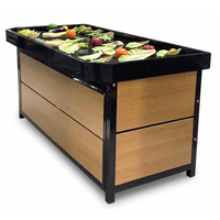 Plastic Tray End Cap Vegetable Rack HD-VRDE-08 | SKU: RCK-HD-VRDE-08