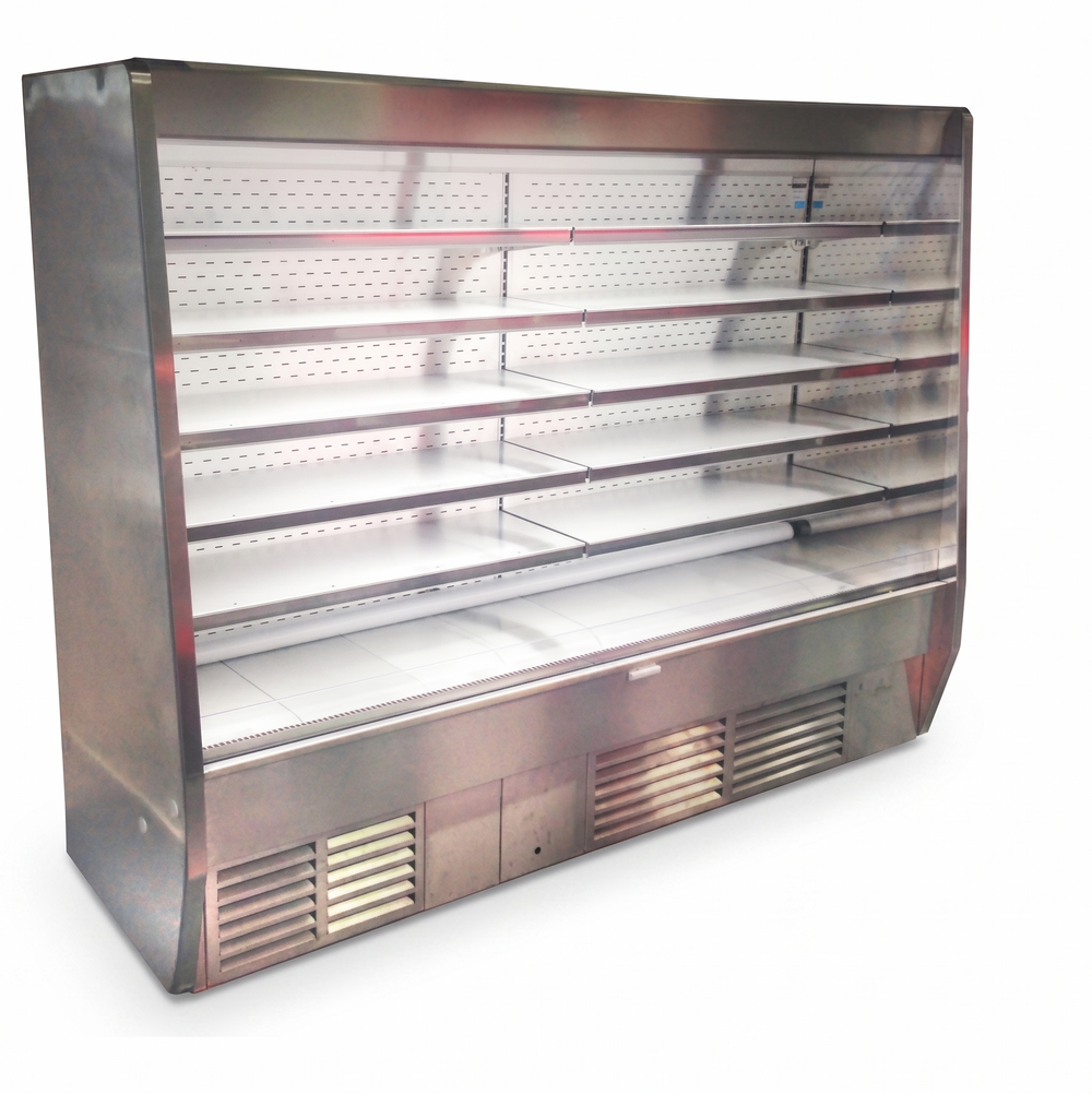EuroCold Stainless Steel Open Air Cooler 4OMSSH8 | SKU: CLR-4OMSSH8
