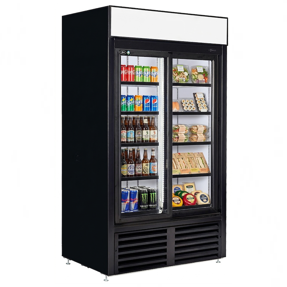 QBD Full Height Sliding Door Cooler CD40-HC | SKU: CLR-CD40-HC