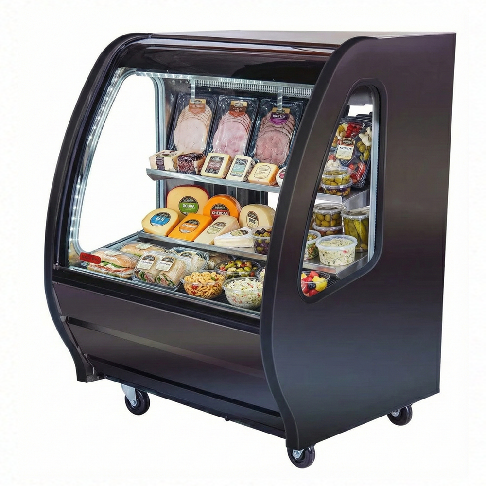 40" Pro-Kold Deli Case 14 Cu.Ft DDC-40B | SKU: PDC-DDC-40B