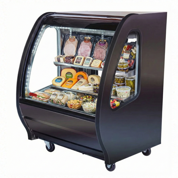 40" Pro-Kold Deli Case 14 Cu.Ft DDC-40B | SKU: PDC-DDC-40B