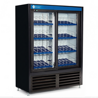 QBD 47" Double Glass Slide Door Cooler CD4160-HC | SKU: CLR-CD4160-HC