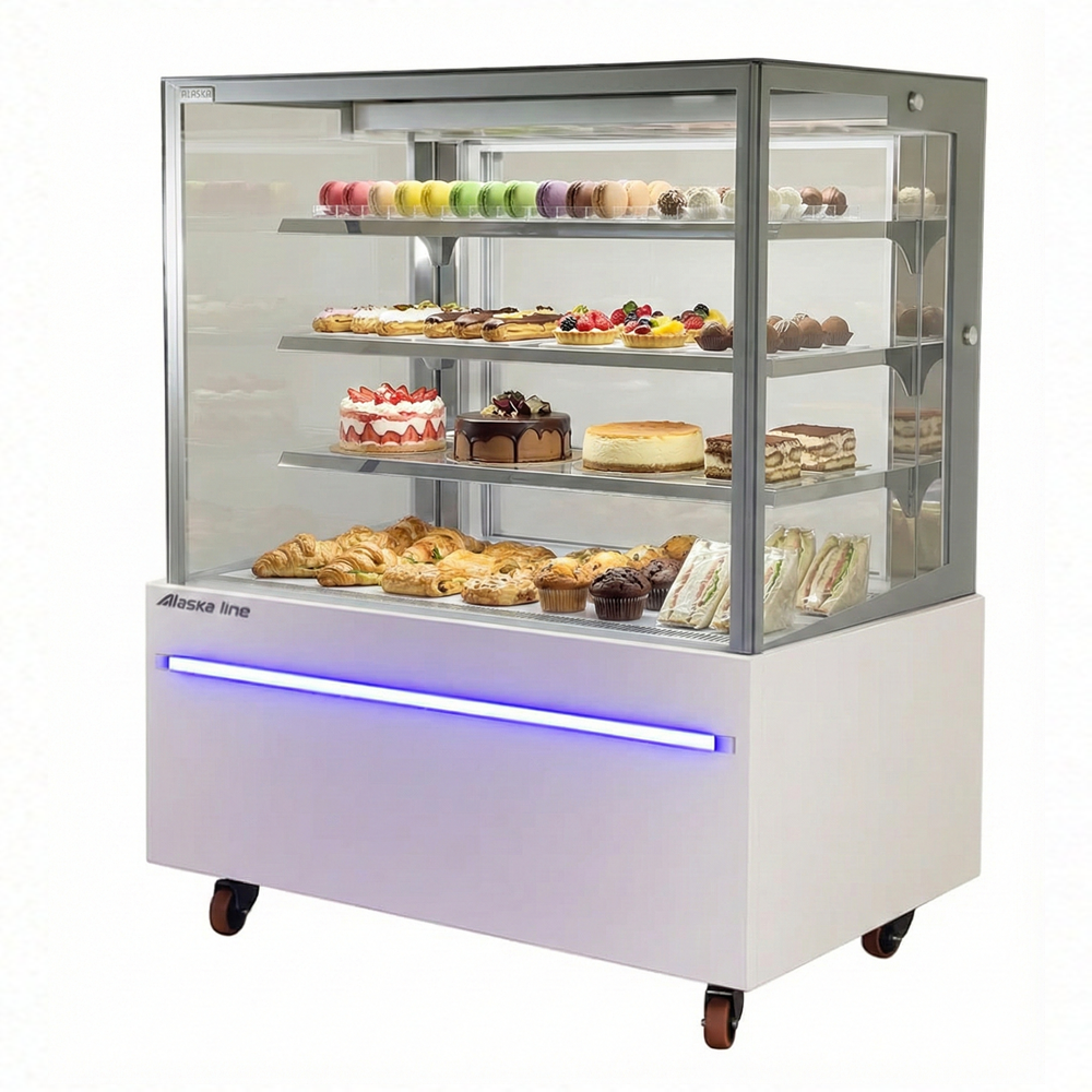 Alaska Line 48'' Premium Pastry Display Cooler HIT-400 | SKU: CLR-HIT-400