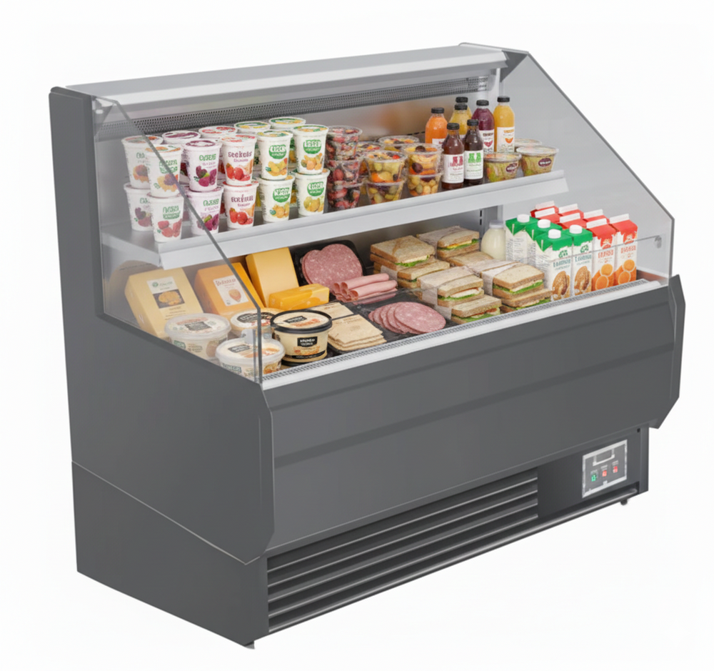 Alaska Line 35.4” Open Air Grab & Go Cooler HIT-238 | SKU: CLR-HIT-238
