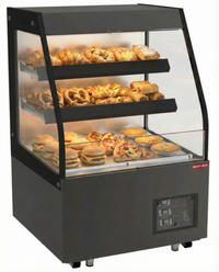 New Air Mid Profile Double Shelf 36" Open Heater Merchandiser NOM-36-HTS | SKU: SHF-NOM-36-HTS