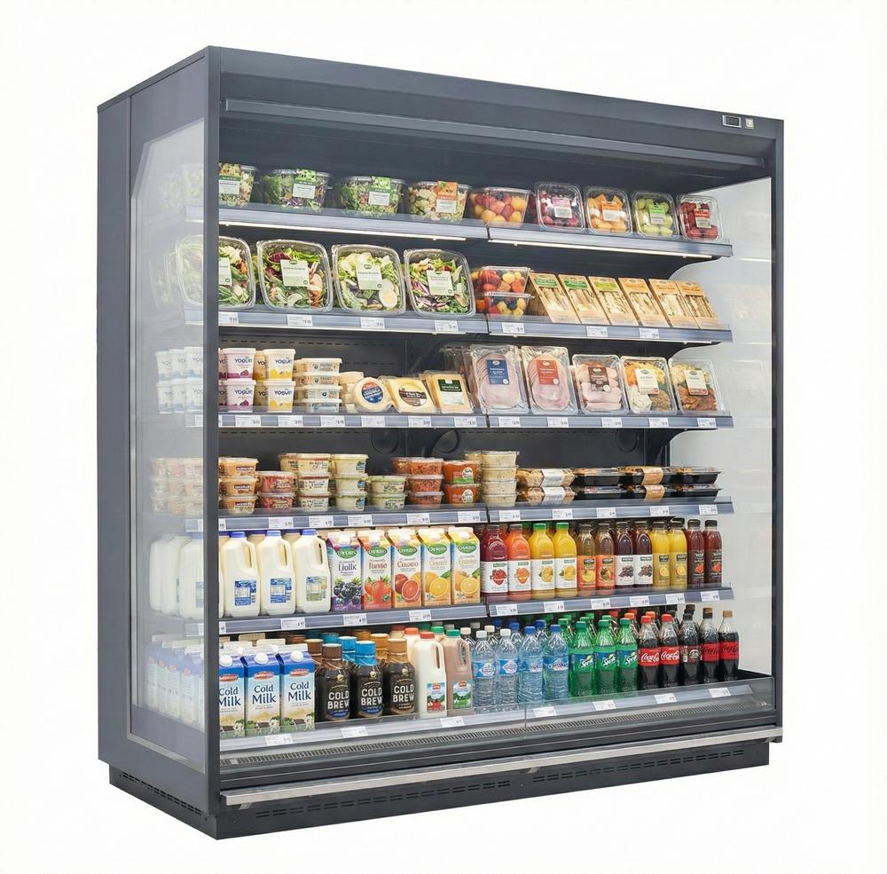 Alaska Line 147.6” Multideck Open Air Cooler Remote HIT-335 | SKU: CLR-HIT-335