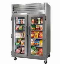 52'' Traulsen G Series Double Glass Door Stainless Steel Freezer G23010M | SKU: FRZ-G23010M
