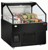 New Air Low Profile Open Air 36" Wide Refrigerator NOM-36-LSB | SKU: CLR-NOM-36-LSB