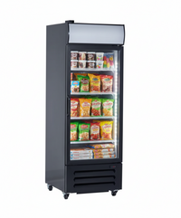 New Air 27" Single Glass Door Merchandising Freezer NGF-054-H | SKU: FRZ-NGF-054-H