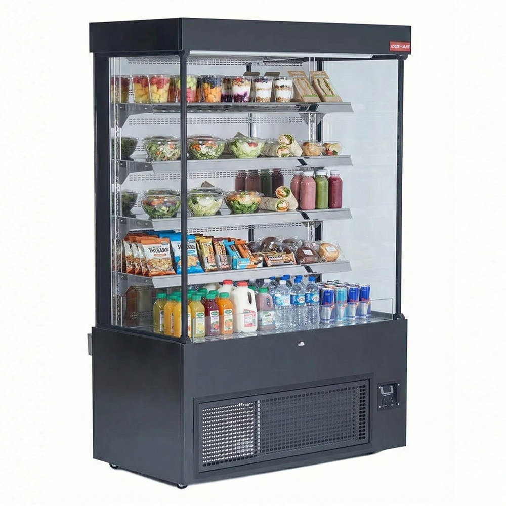 New Air 51" Open Air Merchandiser - 24 Cu. Ft. Capacity NOM-52-S | SKU: NAO-NOM-52-S