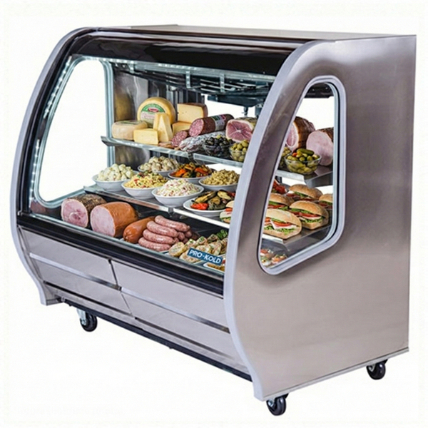 40" Pro-Kold Deli Case Stainless Steel 14 Cu.Ft -  DDC-40SS | SKU: PDC-DDC-40SS
