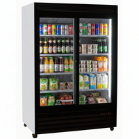 Kool-It Double Sliding Door 48" Wide Display Refrigerator - 37.8 Cu.Ft KSM-40 | SKU: CLR-KSM-40