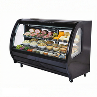 74'' Pro-Kold Deli Case Black 28 Cu.Ft - DDC-80B | SKU: PDC-DDC-80B