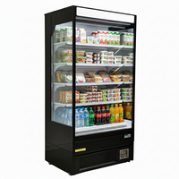 Alaska-Line 39" Open Air Cooler Display Merchandise Refrigeration – 12.3 Cu. Ft. Capacity – HIT-42 | SKU: CLR-HIT-42