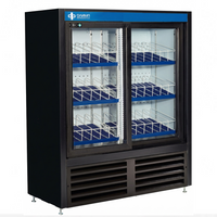 QBD 47" Double Glass Slide Door Cooler CD4154-HC | SKU: CLR-CD4154-HC