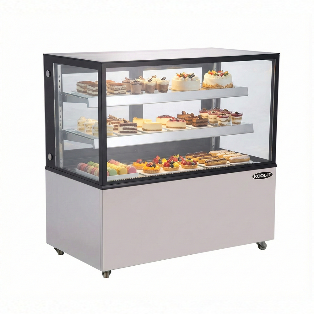 Kool-It 70" Floor Model Full Service Refrigerated Display Case 21.5 Cu. Ft - KBF-72 | SKU: CLR-KBF-72