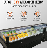 61'' Alaska-Line Double Temperature Island Freezer HIT-6 | SKU: FRZ-HIT-6