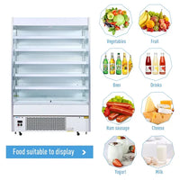 Alaska-Line 77'' Open-Air Merchandiser Cooler – 32.7 Cu. Ft. Capacity – HIT-16 | SKU: CLR-HIT-16