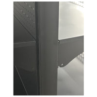 Black Double Side Gondola Supermarket Shelving HD-BA | SKU: SHF-HD-BAA