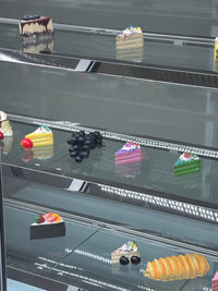 Alaska Line 59'' Sliding Glass Door Beverage/Pastry Showcase Refrigerator HIT-420 | SKU: CLR-HIT-420