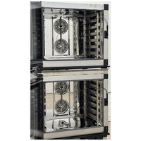 Unox ChefTop Double Deck Mini Mind Maps Electric Combi Oven XAVC‐06FS‐EPRM.3 | SKU: OVN-XAVC06FSEPRM-3
