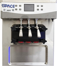 Space Soft Serve Ice Ceam Machine Countertop Twist Flavour Gravity Feed X003 | SKU: ICE-X003