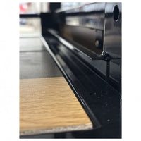 47" Vegetable Rack Single Side Black Tray HD-VRSE-03 | SKU: RCK-HD-VRSE-03