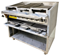 Sinco Signature 45'' Convertible Gas Kebab Grill SC-8 | SKU: SSC-SC-8