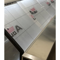 77'' Alaska-Line Slim Deli/Meat Square Glass Showcase HIT-38 | SKU: GLS-HIT-38