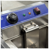 12" Countertop Electric Fryer with Valve EF-131V | SKU: FRY-EF-131V