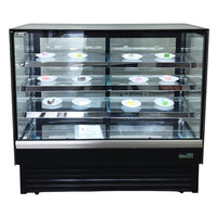 Alaska-Line 60'' Rectangle Glass Pastry Display Cooler HIT-31 | SKU: CLR-HIT-31