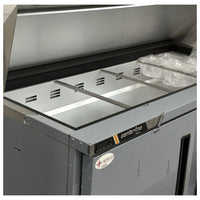 60" Centerline by Traulsen Mega Top Solid Doors Sandwich/Salad Prep Table CLPT-6024-SD-LR | SKU: TBL-CLPT-6024-SD-LR