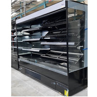 CHEF 101" Open-Air Produce Cooler Display Merchandiser – 52.9 Cu. Ft. Capacity – SMART-250V | SKU: CLR-SMART-250V