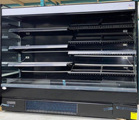 CHEF 101" Open-Air Produce Cooler Display Merchandiser – 52.9 Cu. Ft. Capacity – SMART-250V | SKU: CLR-SMART-250V