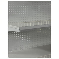 White Single Sided Gondola Supermarket Shelving HS-WA | SKU: SHF-HS-WAA