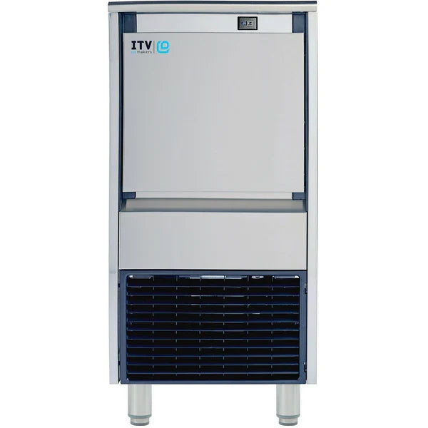 ITV Ice Machine, Gourmet Ice Shape - 108LBS/24HRS 44LBS Storage DELTA NG120 | SKU: ICE-DELTA-NG-120