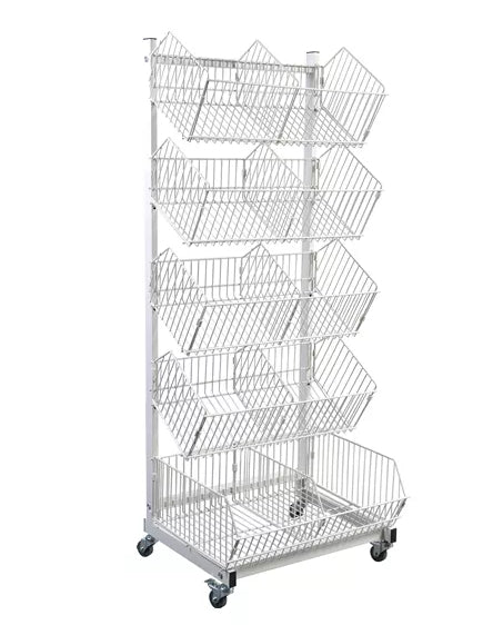 Movable Wire Display Rack HBR-3103 | SKU: DSP-HBR-3103