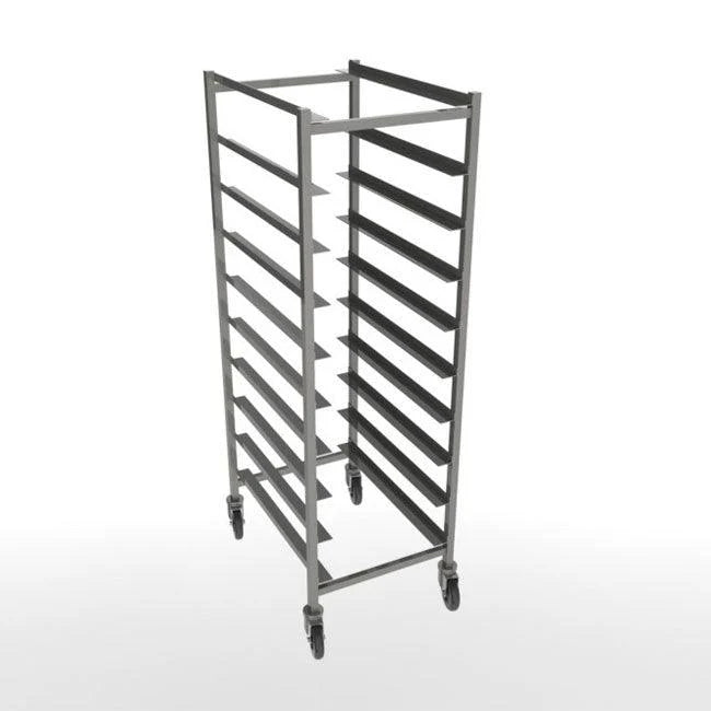 Stainless Steel Knockdown Cart, 10 tiers | SKU: CRT-KCT-10