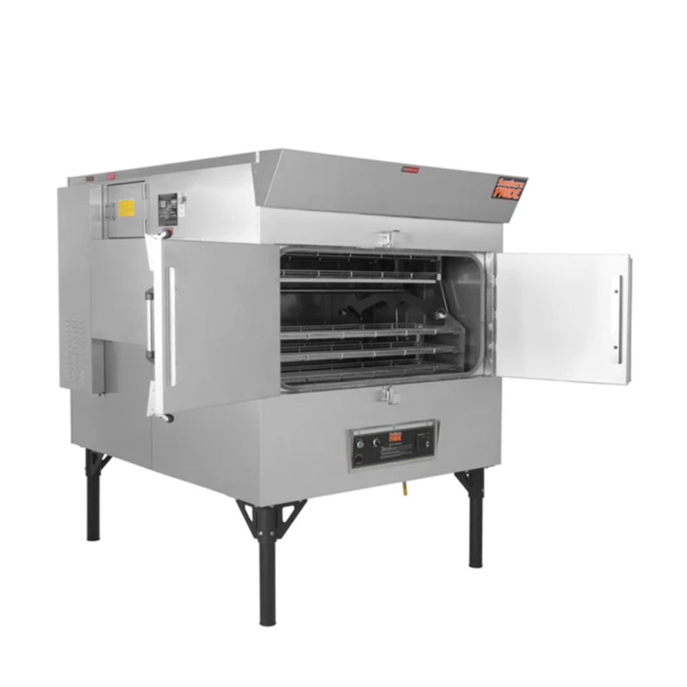Southern Pride Gas Fired Wood‐Burning Rotisserie Smoker SPK-500 | SKU: ROT-SPK-500